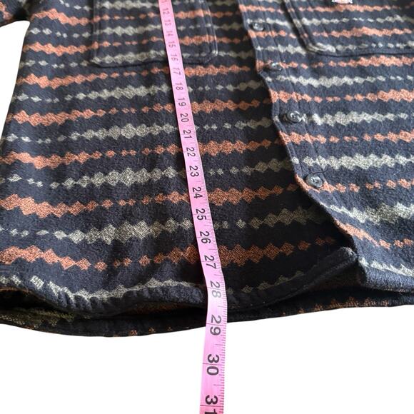 Dickies Multicolor Striped Button-Up Shirt Jacket Long Sleeve Casual Workwear M - Picture 4 of 8